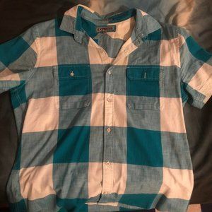 EXPRESS short sleeve button down
